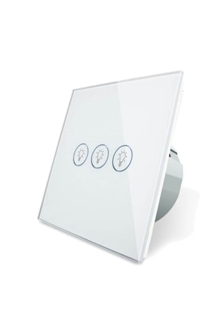 As873eu Wifi Akıllı Dokunmatik Üçlü Duvar Lamba Açma Anahtarı Tuy