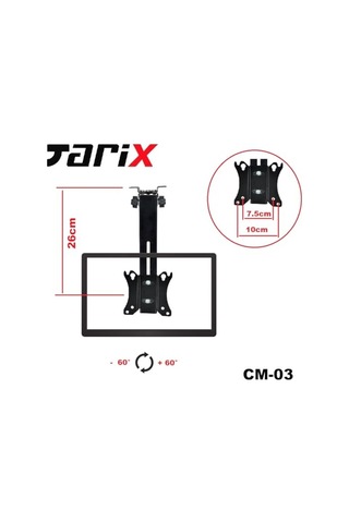 Tarix Eğimli Tavan Askı Aparatı Cm-03