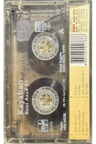 Plak Değildir Kaset Tir Kaset Kayahan Beni Azat Et Kaset