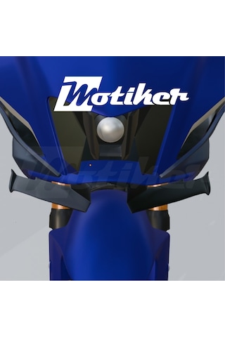 Yamaha Yzf-r25 Ön Far Kanat Winglet Aksesuar Boyasız 3d Baskı