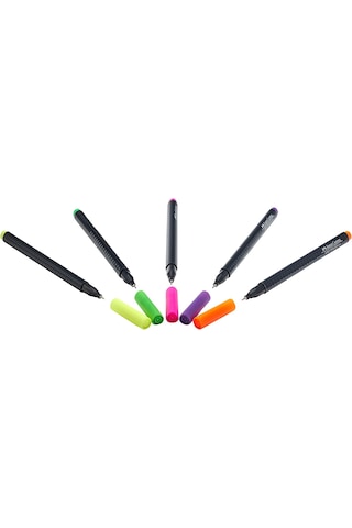 Faber-Castell Grip Finepen 2022 Neon 5'li