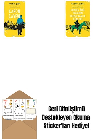 Capon Çay Evi + Çerkes Âdil Paşanın Tahsildarlık Günleri + Okuma Sticker'ları