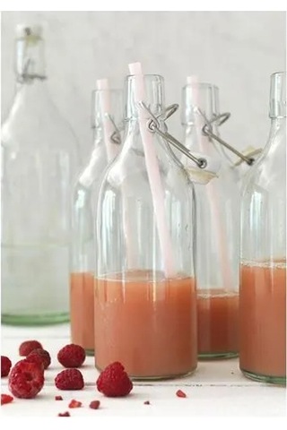 Sumuhome Korken Cam Su Şişesi Yağdanlık Sürahi 0,5 Lt