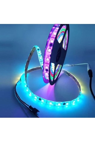 1 Adet Cata Ct 4558 Rgb Şerit Led Kumandalı Trafolu Set 220v
