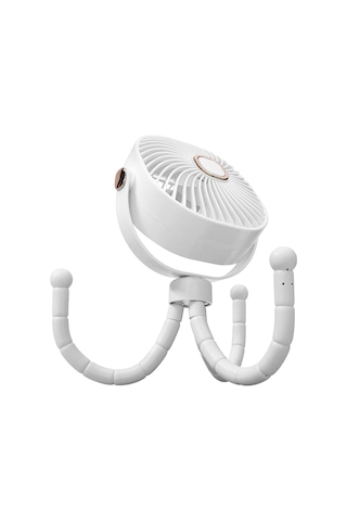 Wexta Zb114 Taşınabilir Beyaz Usb Fan