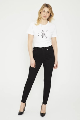 Tommy Hilfiger Sylvıa Hr Super Skny, 1bz Siyah Kadın Kot Pantolon