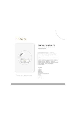 Lovena De Paris Whitening Mask 150 ML