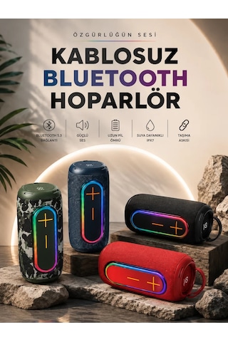 Hepsi Kablosuz Bluetooth Hoparlör Taşınabilir Najmaddin