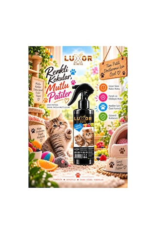Luxor Kimya Kedi Parfümü Tutti Frutti 200 ml