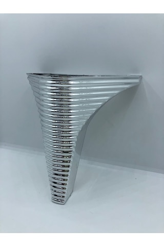DEKORATİF, 15 CM KROM KAPLAMA BAZA,KOLTUK,MOBİLYA AYAĞI (4 ADET)