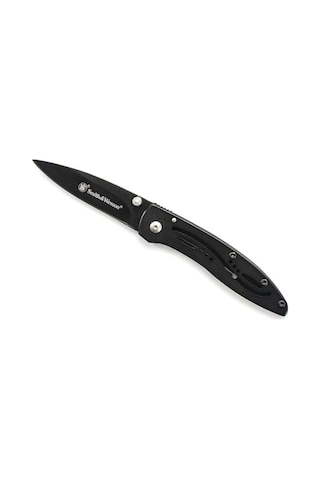 Smith Wesson Lpb Mini Drop Point Folding Knife, Black Kamp Çakı Cklpbcp Siyah