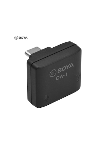 Boya Oa-1 Mini Ses Adaptörü İle 3.5mm Trs Mikrofon D10667