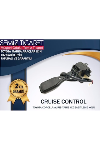 Esemiz Kapaklı Set 2013-2018 1.33 Life Corolla ve Auris Hız Sabitleme Kolu