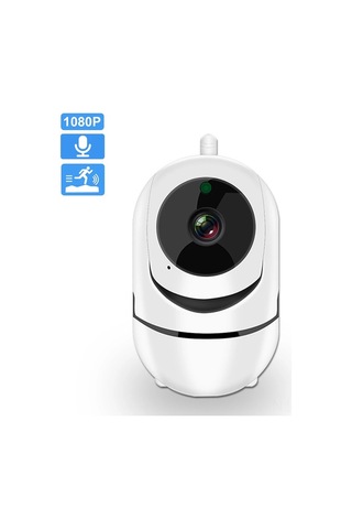 Youtek Ev Güvenlik Kamerası, 1080p Hd, 360 Panoramik, İki Yönlü Ses, İnfrafed Gece Görüşü, Wifi, Uzak Erişim, Akıllı Takip