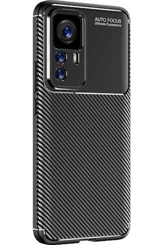 Xiaomi Mi 12T Pro Kilif Zore Negro Karbon Tasarim Silikon Kilif 560492071
