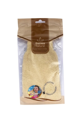 Derma Naturel Bebek Banyo Eldiveni Hassas Ciltlere Özel 3lü Set