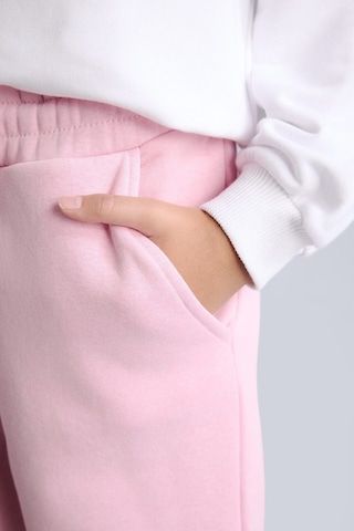 Defacto Beli Bağcıklı Paçası Lastikli Kalın Basic Eşofman Altı Kız Çocuk I3711a826aupn683 Pembe-pn683