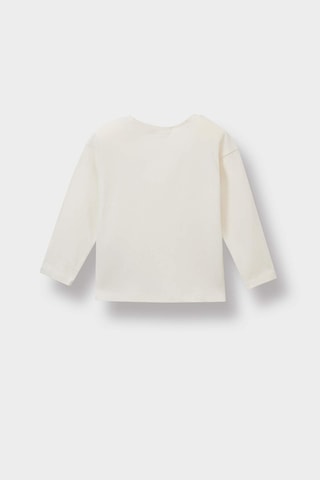 Defacto Kız Bebek Bisiklet Yaka Uzun Kollu Tişört E8355a525auer105 Ekru