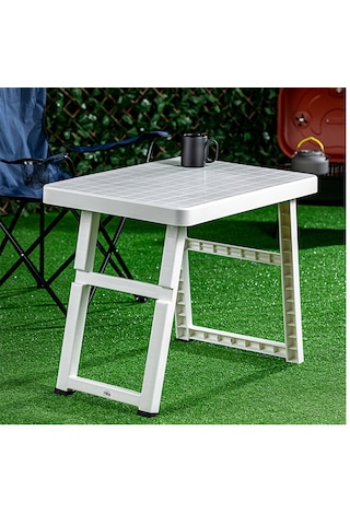 Koçtaş Katlanır Büyük Sehpa 70x50x60 Cm Beyaz
