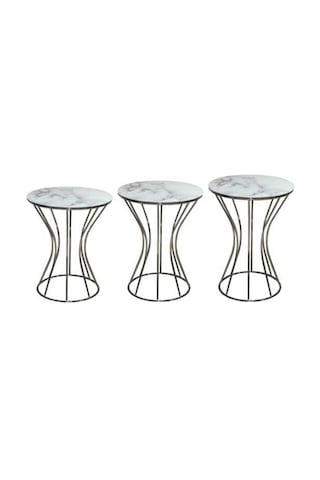 Brc Kum Saati Zigon Düz Siyah Model Metal Çelik Platin Renk Kaplama El Yapımı