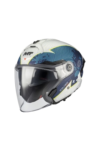Kask Mt Cosmo Sv Layout C7 Mat Çok Renkli