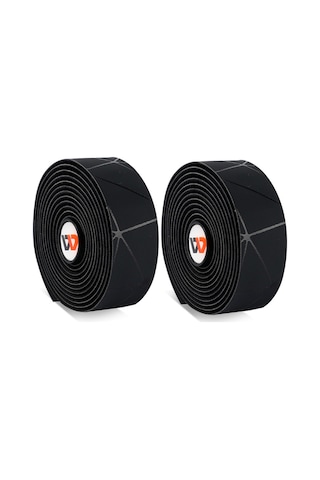 Teltree West Bıkıng Yol Bisikleti Kaymaz Bant - Renkli Çizgili, Pu Malzeme, Su Geçirmez, 1 Çift, Siyah Siyah