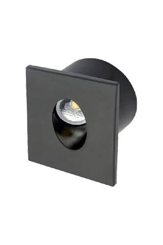 Cata Ct-5179 3200k Günışığı 3w Siyah Kasa Ledli Duvar Armatürü 5179 Açık Gri