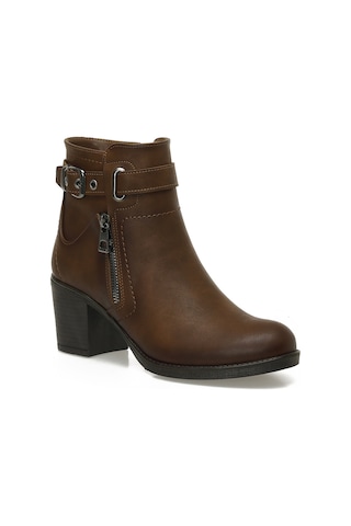 Butigo 24k-1031 5pr Taba Kadın Topuklu Bot 000000000102054672 Taba