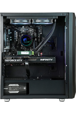 Green Griffin G2 R5-7500F 16 GB 1 TB SSD RTX5060Ti Free Dos Masaüstü Oyuncu Bilgisayarı