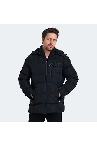 Slazenger GAJA Erkek Mont &amp; Kaban Siyah