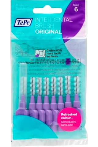 Tepe Interdental Arayüz Fırçası 8'li 1.1 MM