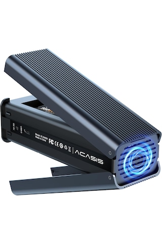 Acasis EC6604 3.2,10Gbps,2x8TB Uyumlu,Fanlı,Clone