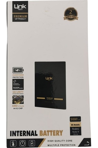 Linktech Xiaomi Redmi Note 9 Premium Batarya Bn54 5000 Mah