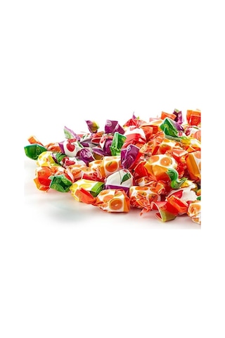 Karışık Meyve Dolgulu Bonbon Şeker 1kg 3 Lü Set 3x1kg Glutensiz