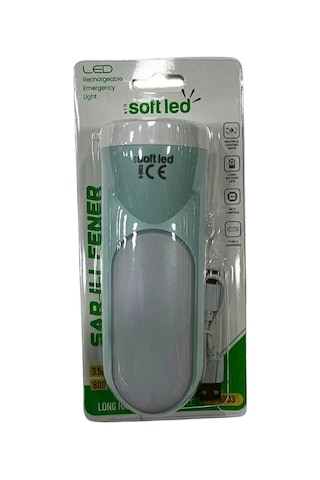 Şarjlı El Feneri Çok Renkli