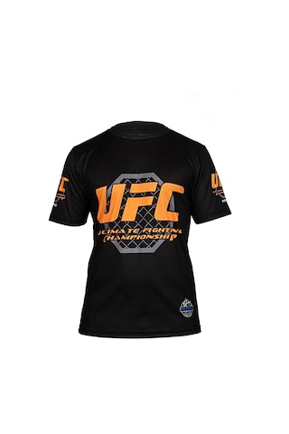 Dosmai Dijital Baskılı Ufc Bisiklet Yaka Spor T-shirt Uft106