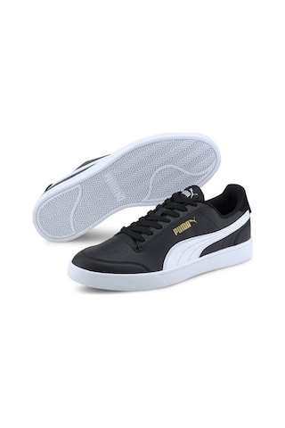 Puma Shuffle Erkek Siyah - Beyaz Sneaker