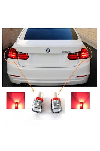 Bmw F30 2012-2015 Led Fren Ampulü P21w Ph7219r