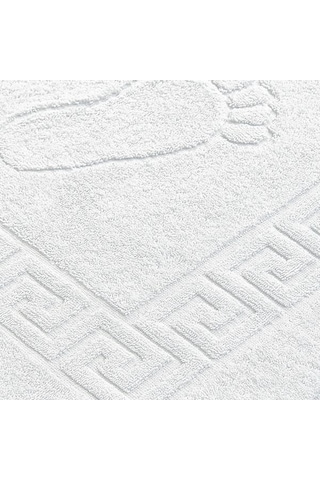 Beyaz Ayak Otel Havlusu 4 Adet Pamuk 250 Gram Beyaz