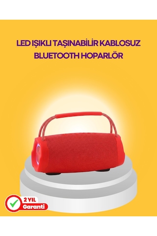 10w Güçlü Stereo Ses Sunan Ipx6 Bluetooth Hoparlör