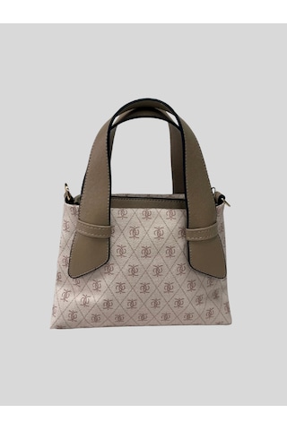 Vazıradk Vizon Monogram Mini Omuz Ve El Çantası Vizon