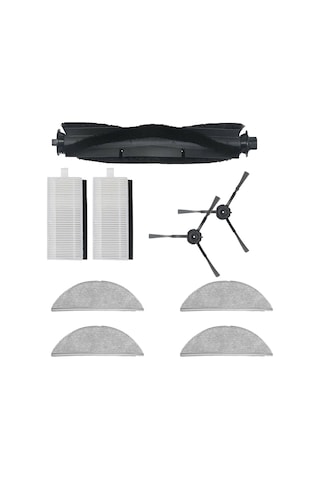 Lydsto R1 Pro Hd-stytj-w03 İçin Yedek 1 Ana Fırça 2 Yan Fırça 2 Hepa Filtre 4 Mop Bezi
