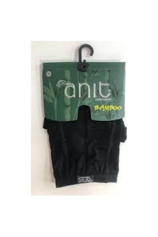 Kit İç Giyim Anıt 1273 Tekli Bambu Ve Likralı Erkek Boxer Siyah
