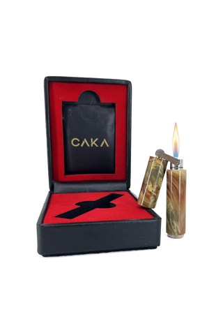 Caka Harmony Ortadan Kırılan Benzinli Gemici Muhtar Çakmağı - Çöl Rüzgarı Kahverengi