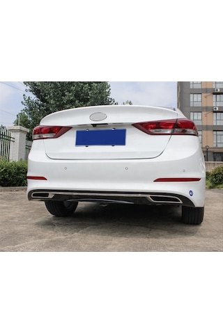 Autogp Hyundai Elantra Arka Tampon Difüzörü Amg Model 2017+