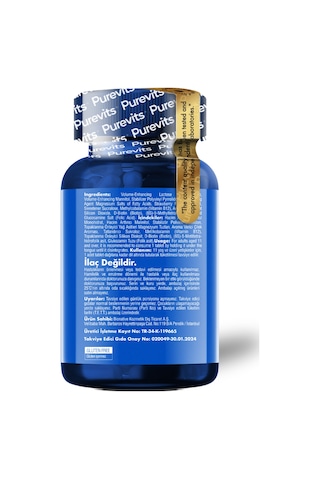 Purevits Vitamin B12 Complex - Folic Acid Biotin 30 Adet Dilaltı Tablet