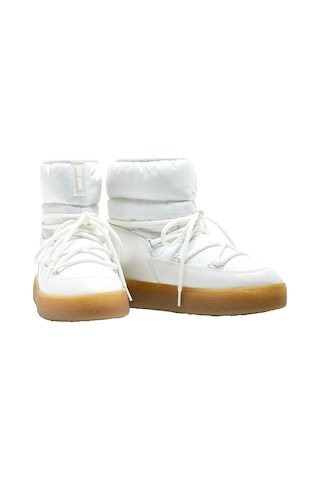 Moon Boot Ltrack Low Nylon Kadın Kar Botu Beyaz
