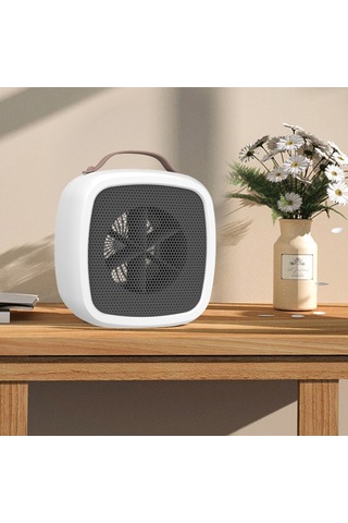 Cbtxglobal 500 W Taşınabilir Elektrikli Isıtıcı Beyaz