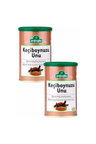 Arifoğlu Öğütülmüş Keçiboynuzu Unu Teneke 2 x 180 G