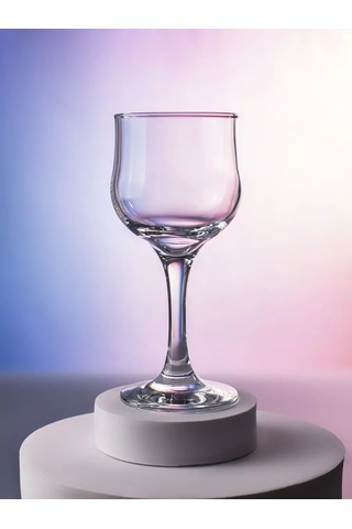 Pasabahce 200 Ml Şarap Kadehi 6'lı Cam Şişe Şık Şık 12038729 Beyaz